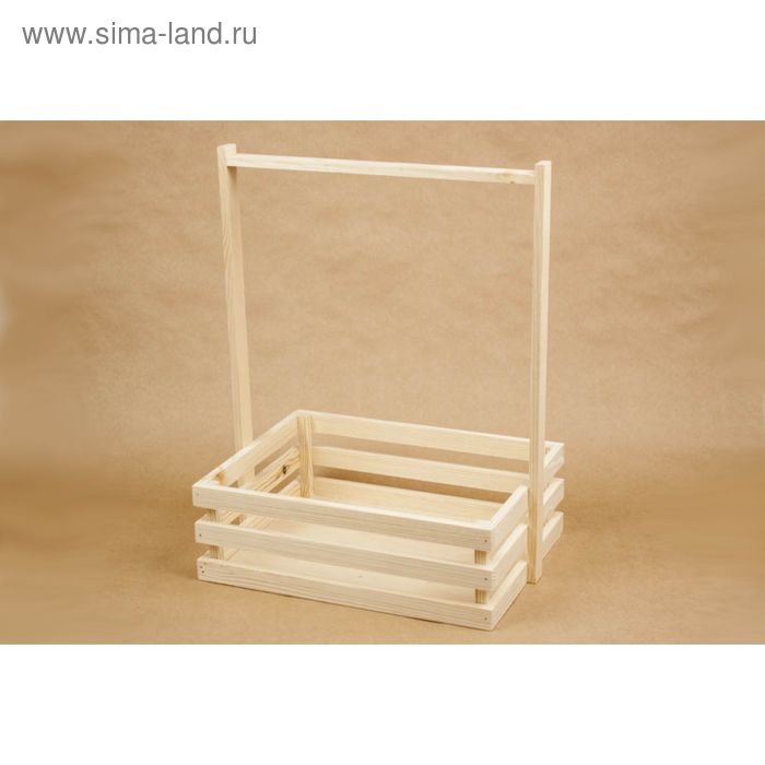 Кашпо деревянное 30×23×40 см "Classic", трёхреечное, с ручкой, натуральный Дарим Красиво
Кашпо деревянное 30×23×40 см "Classic", трёхреечное, с ручкой, натуральный Дарим Красиво