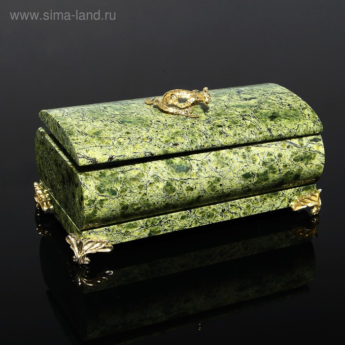 Шкатулка на ножках, с ящеркой
Шкатулка на ножках, с ящеркой