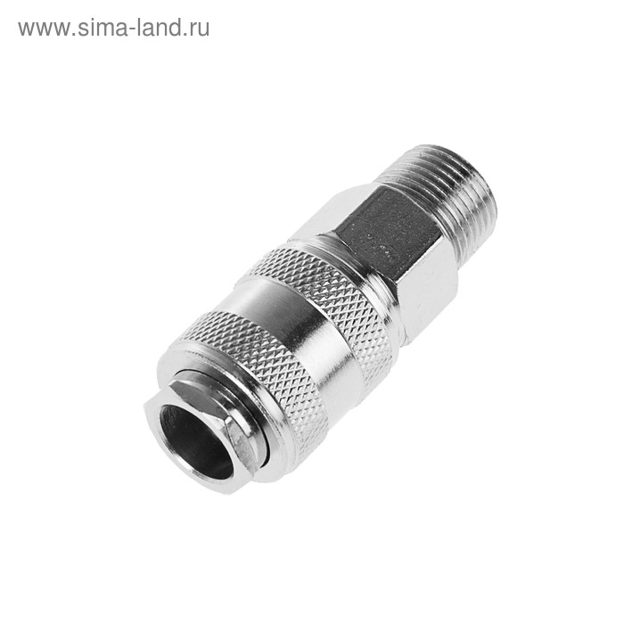 Быстроразъем пневматический НС 7 "Эврика", с клапаном, с наружной резьбой 3/8"
Быстроразъем пневматический НС 7 "Эврика", с клапаном, с наружной резьбой 3/8"