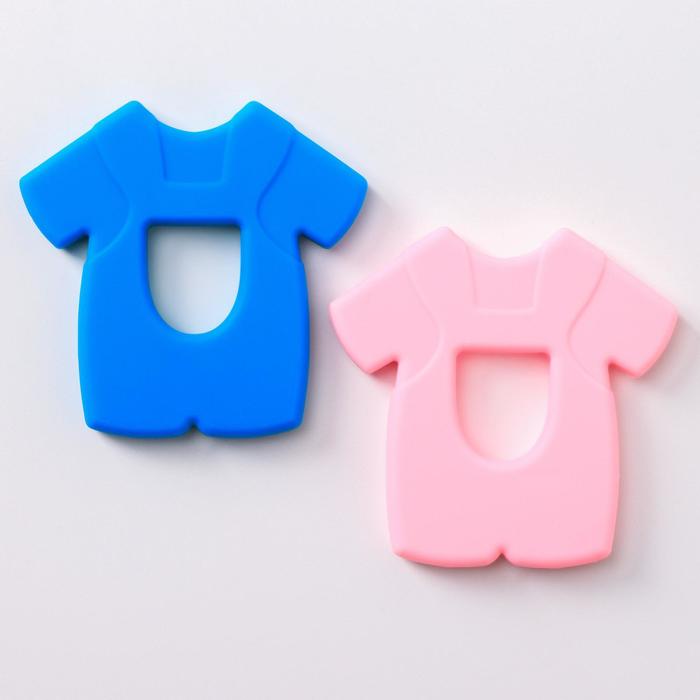 Прорезыватель силиконовый «Рубашка», цвет МИКС
Прорезыватель силиконовый «Рубашка», цвет МИКС