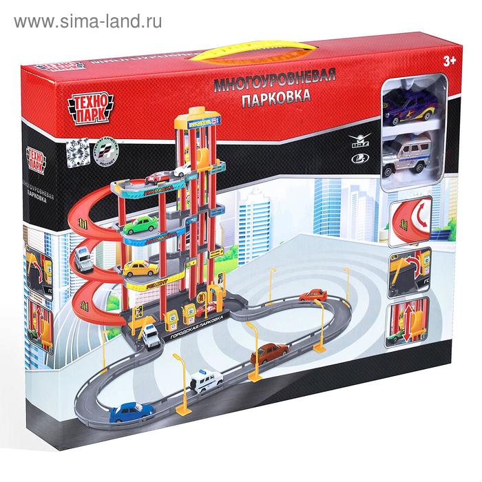 Парковка «Технопарк» с двумя металлическими машинками УАЗ Лада 7,5 см
Парковка «Технопарк» с двумя металлическими машинками УАЗ Лада 7,5 см