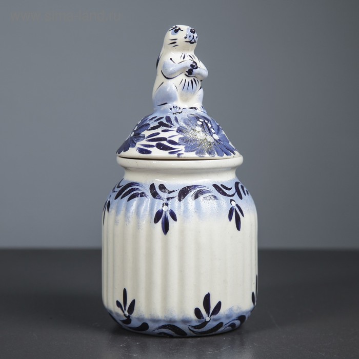 Бочонок для специй "Кролик", 500 мл, роспись
Бочонок для специй "Кролик", 500 мл, роспись