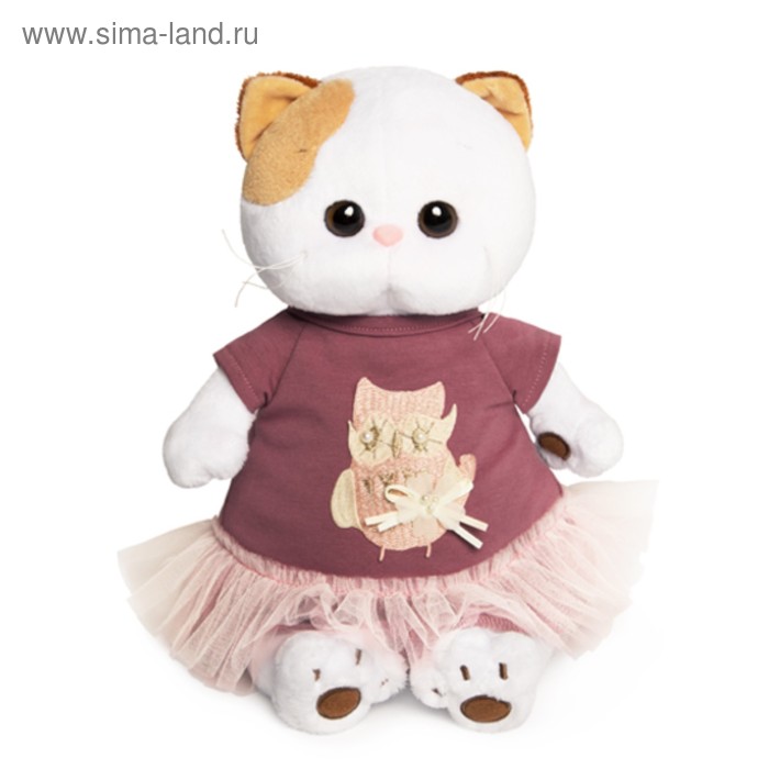 Мягкая игрушка «Кошечка Ли-Ли» в платье с совой, 24 см
Мягкая игрушка «Кошечка Ли-Ли» в платье с совой, 24 см