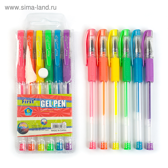 Набор гелевых ручек, 6 цветов, флуоресцентные, с резиновыми держателями, в блистере на кнопке
Набор гелевых ручек, 6 цветов, флуоресцентные, с резиновыми держателями, в блистере на кнопке
