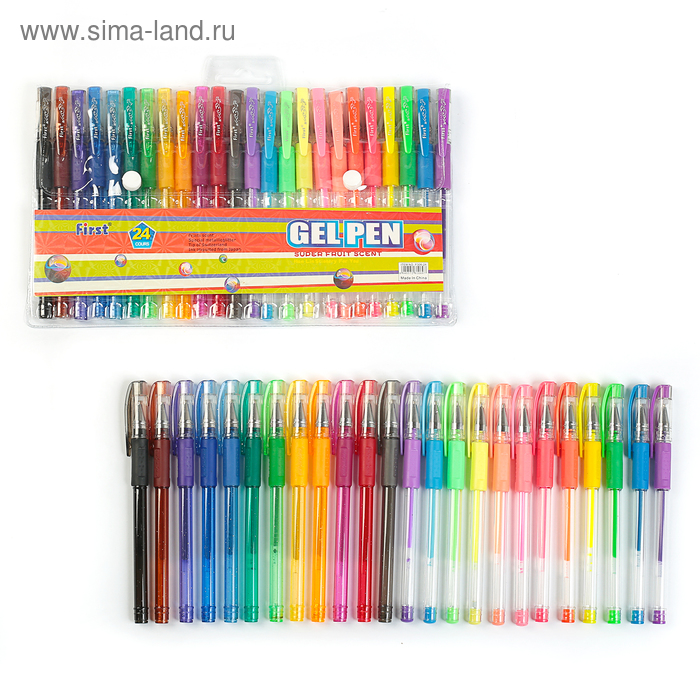 Набор гелевых ручек 24 цвета флуоресцентные, пастель, металлик с резиновыми держателями
Набор гелевых ручек 24 цвета флуоресцентные, пастель, металлик с резиновыми держателями