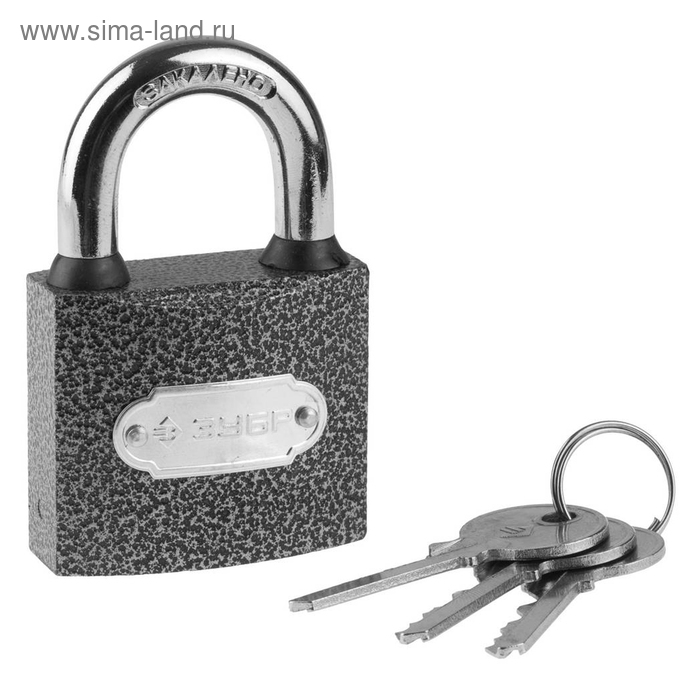 Замок навесной "ЗУБР" МАСТЕР, 50 мм, металлический корпус, закаленная дужка
Замок навесной "ЗУБР" МАСТЕР, 50 мм, металлический корпус, закаленная дужка