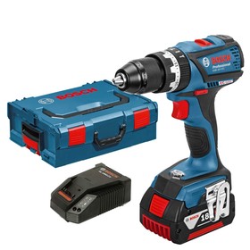 Аккумуляторная ударная дрель-шуруповерт Bosch GSB 18 V-EC (06019E9104), 18В, 2х5Ач
Аккумуляторная ударная дрель-шуруповерт Bosch GSB 18 V-EC (06019E9104), 18В, 2х5Ач