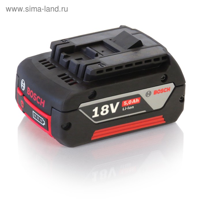 Аккумулятор Bosch 1600A002U5, 18 В, 5 Ач, Li-Ion
Аккумулятор Bosch 1600A002U5, 18 В, 5 Ач, Li-Ion