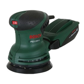Эксцентриковая шлифовальная машина Bosch PEX 220A (0.603.378.020), 220 Вт, диск 125 мм
Эксцентриковая шлифовальная машина Bosch PEX 220A (0.603.378.020), 220 Вт, диск 125 мм