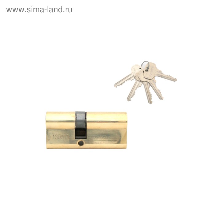 фото Цилиндровый механизм apecs sc-70(30/40)-z-g, английский ключ, цвет золото