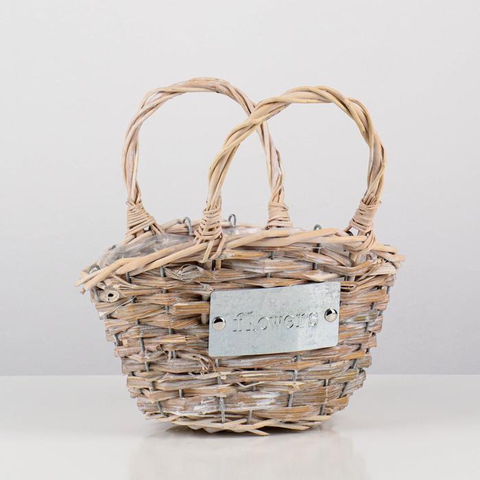 Кашпо «Цветы», сумочка, натуральное, 24х17х14/24 см
Кашпо «Цветы», сумочка, натуральное, 24х17х14/24 см