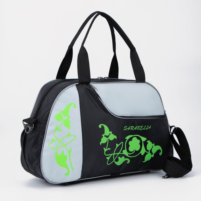 Сумка спортивная на молнии, наружный карман, цвет чёрный /зелёный
Сумка спортивная на молнии, наружный карман, цвет чёрный /зелёный