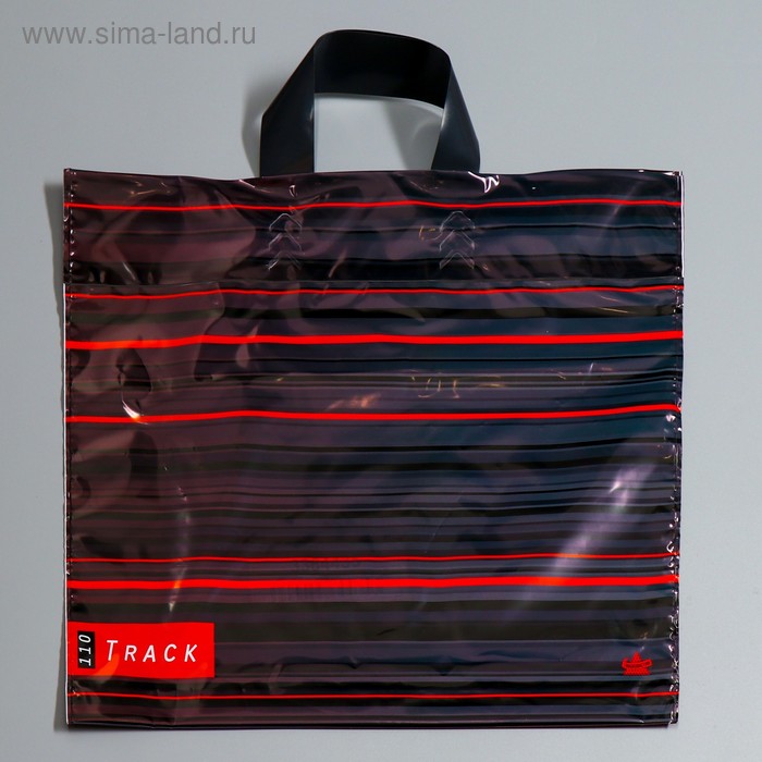 Пакет "Трек", полиэтиленовый с петлевой ручкой, 34 х 40 см, 65 мкм
Пакет "Трек", полиэтиленовый с петлевой ручкой, 34 х 40 см, 65 мкм