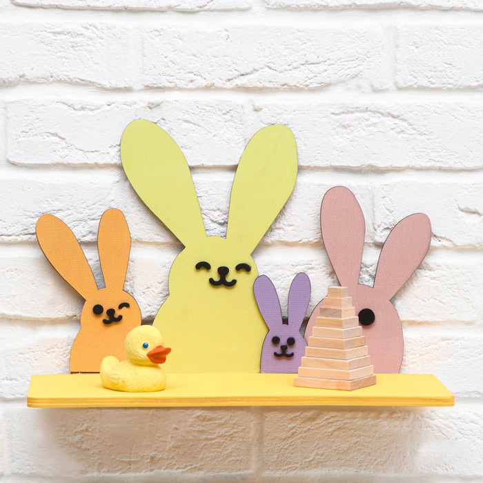 Полка детская "Зайчики"
Полка детская "Зайчики"