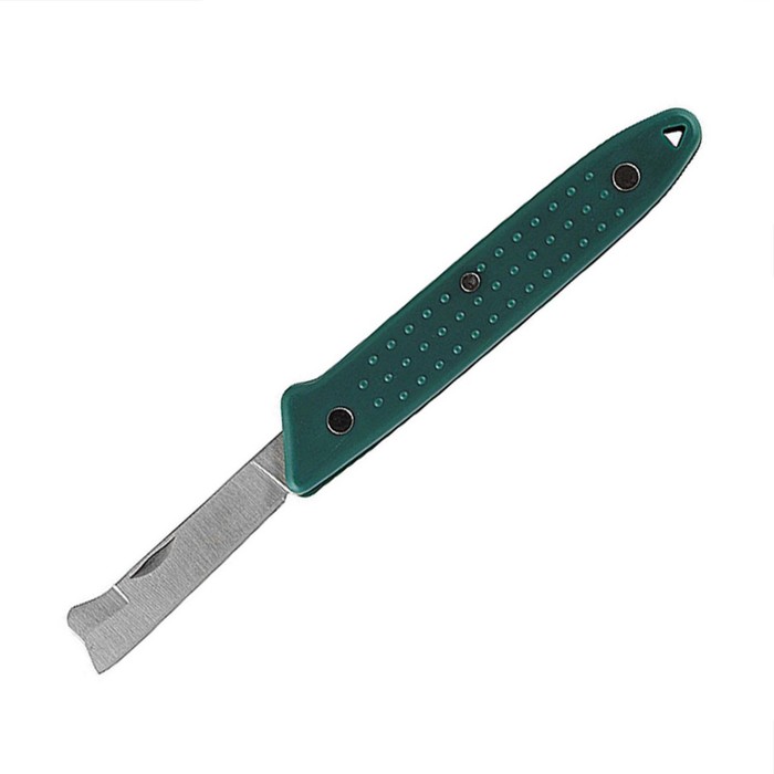 фото Нож прививочный, складной, длина 17,5 см, эргономичная рукоятка, raco