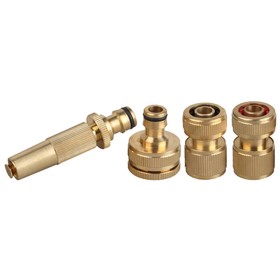 Набор: насадка регулируемая, коннектор 1/2" (12 см), коннектор с аквастоп 1/2" (12 см), адаптер 3/4"-1" (19 мм - 25 мм), латунь
Набор: насадка регулируемая, коннектор 1/2" (12 см), коннектор с аквастоп 1/2" (12 см), адаптер 3/4"-1" (19 мм - 25 мм), латунь