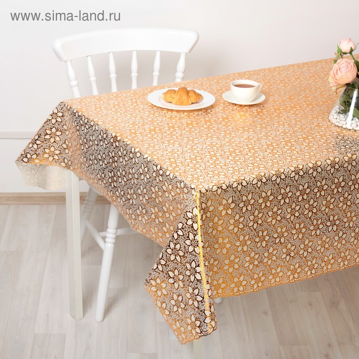 Клеёнка столовая ПВХ , ширина 137 см, рулон 20 метров, цвет золотой
Клеёнка столовая ПВХ , ширина 137 см, рулон 20 метров, цвет золотой