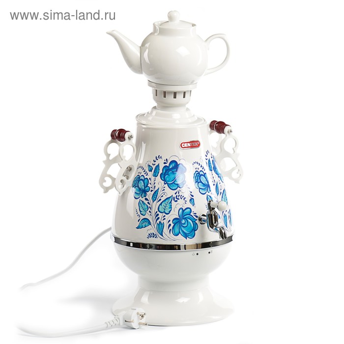 Самовар Centek CT-0091 A, пластик, 4 л, 2100 Вт, LED индикатор, керамический заварник, белый
Самовар Centek CT-0091 A, пластик, 4 л, 2100 Вт, LED индикатор, керамический заварник, белый