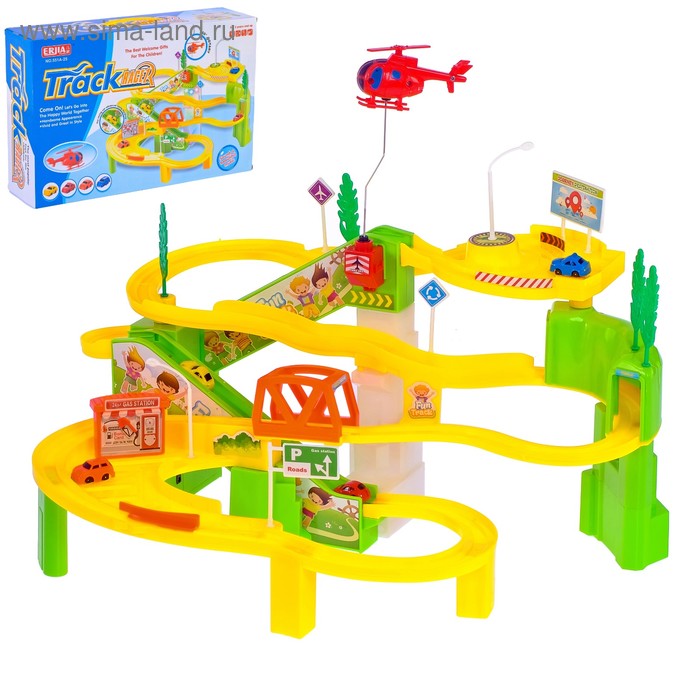 Автотрек «Гонки по кругу», работает от батареек, свет и звук
Автотрек «Гонки по кругу», работает от батареек, свет и звук