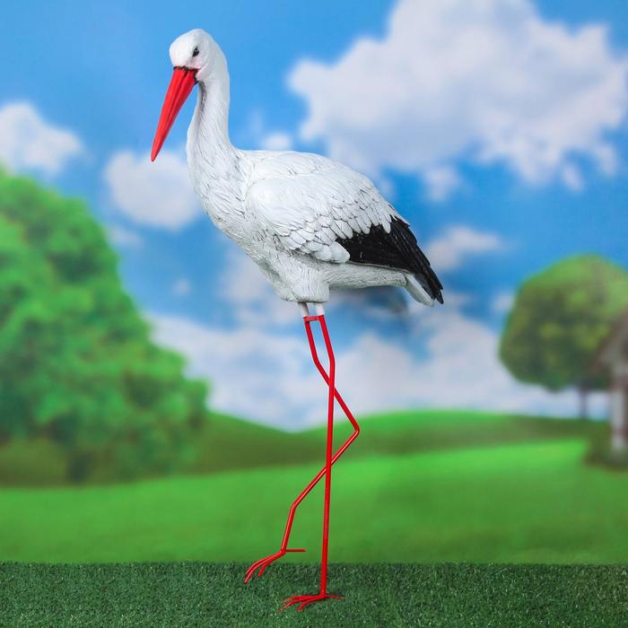 Садовая фигура "Аист", 85*18*40 см
Садовая фигура "Аист", 85*18*40 см