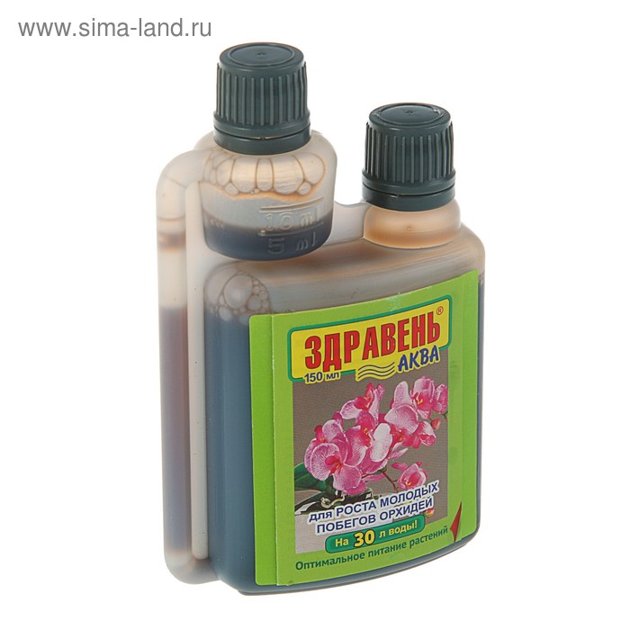 Удобрение Здравень-аква Opti DOZA для роста молодых побегов орхидей, 150 мл
Удобрение Здравень-аква Opti DOZA для роста молодых побегов орхидей, 150 мл