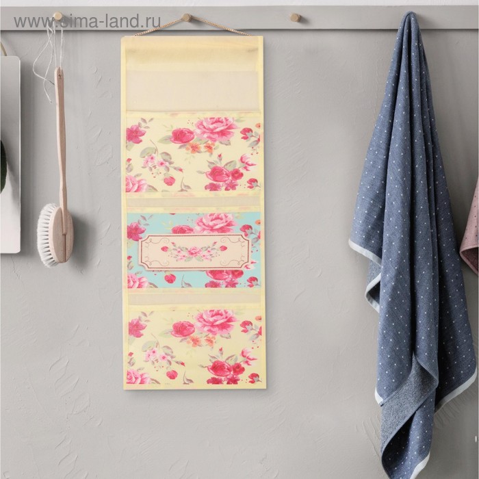 Кармашки подвесные в подарочной упаковке "Цветы", 3 отделения
Кармашки подвесные в подарочной упаковке "Цветы", 3 отделения