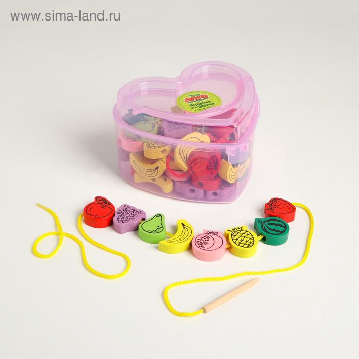 Шнуровка в банке 60 деталей "Фрукты", 2 иглы дерев , 2 шнурка, цвета МИКС
Шнуровка в банке 60 деталей "Фрукты", 2 иглы дерев , 2 шнурка, цвета МИКС