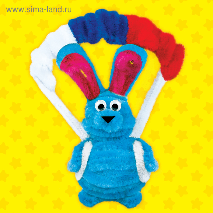 Игрушка из меховых палочек "Зайчик-парашютист"
Игрушка из меховых палочек "Зайчик-парашютист"