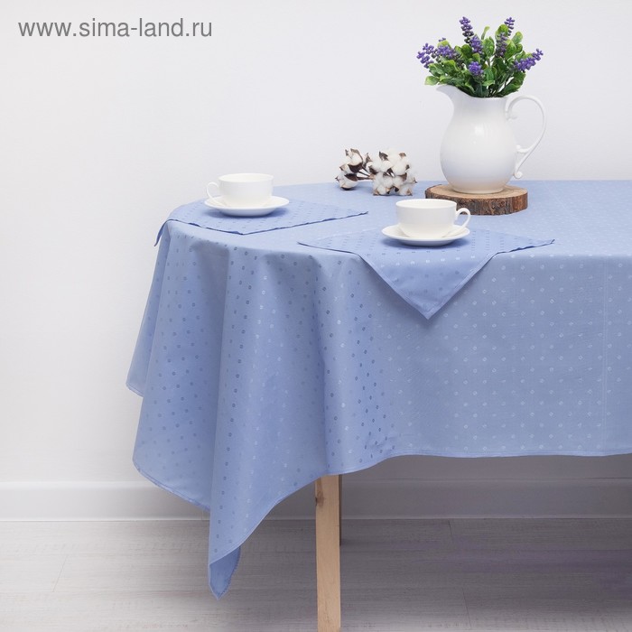 Скатерть "Голубая лагуна" 140х210 см,салфетка 30х30 см(6шт),принт МИКС
Скатерть "Голубая лагуна" 140х210 см,салфетка 30х30 см(6шт),принт МИКС