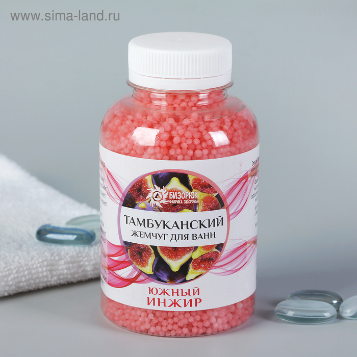 Тамбуканский жемчуг для ванн. Южный инжир. 185 г. Пластик
Тамбуканский жемчуг для ванн. Южный инжир. 185 г. Пластик