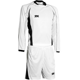 Комплект футбольной формы 2K Sport Forte длинный рукав, white/white/black, рост 134
Комплект футбольной формы 2K Sport Forte длинный рукав, white/white/black, рост 134