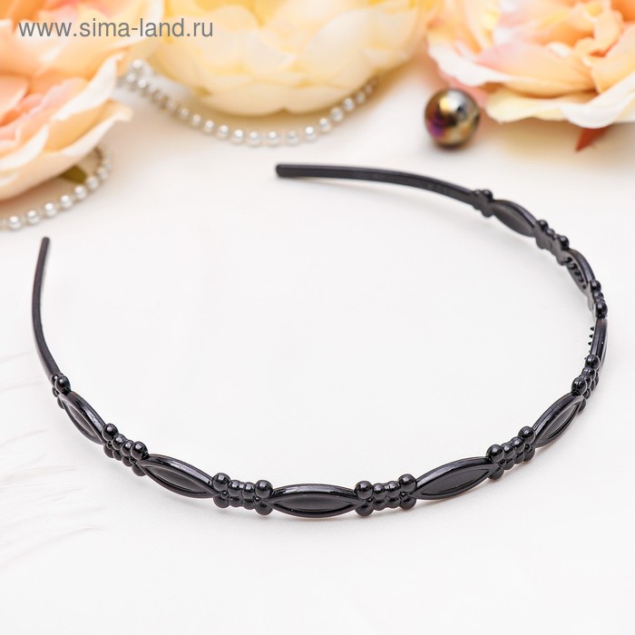 Ободок для волос "Далида" ажур, 0,6 см, чёрный
Ободок для волос "Далида" ажур, 0,6 см, чёрный