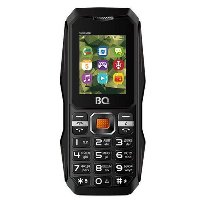 Сотовый телефон BQ M-1842 Tank Mini, 1.77", 2 sim, 32 Мб, microSD, 1500 мАч, черный
Сотовый телефон BQ M-1842 Tank Mini, 1.77", 2 sim, 32 Мб, microSD, 1500 мАч, черный