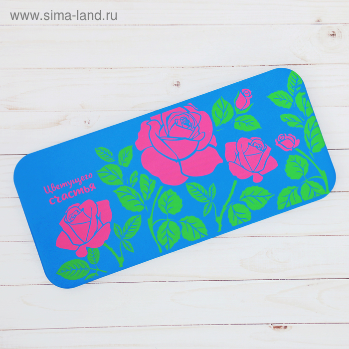Коврик садовый «Цветущего счастья», 38 × 17 см
Коврик садовый «Цветущего счастья», 38 × 17 см