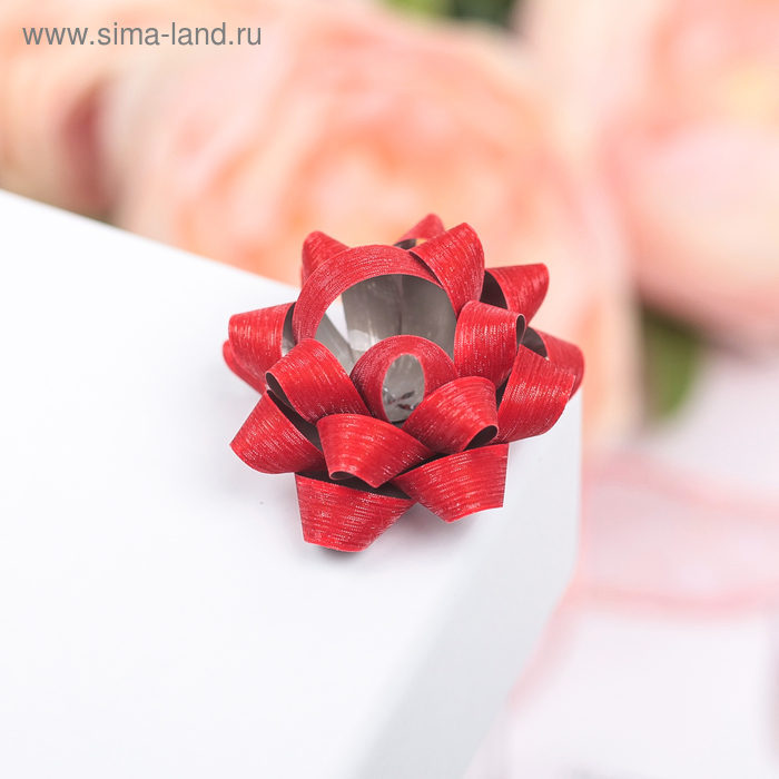 Бант-звезда №3,5, фасовка 8 шт., с блестками, цвет красный
Бант-звезда №3,5, фасовка 8 шт., с блестками, цвет красный