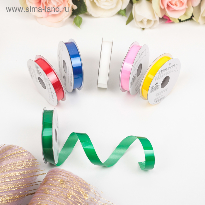 Лента упаковочная, ассорти, набор 6 шт., 1,2 см х 5 м
Лента упаковочная, ассорти, набор 6 шт., 1,2 см х 5 м
