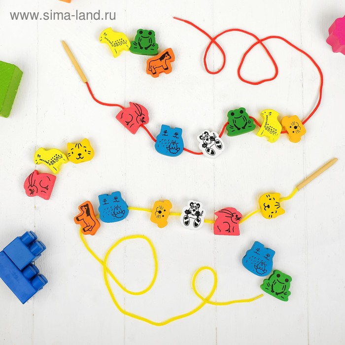 Шнуровка "Животные", 24 детали
Шнуровка "Животные", 24 детали