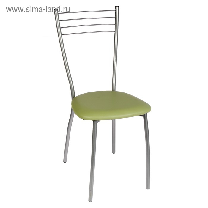 Стул "Сильвия" Серебристый металлик/оливковый
Стул "Сильвия" Серебристый металлик/оливковый