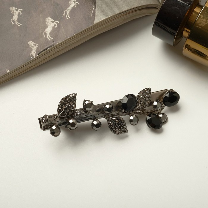 Зажим для волос "Драгоценная ветвь" 6,5 см, серебристые лепестки
Зажим для волос "Драгоценная ветвь" 6,5 см, серебристые лепестки