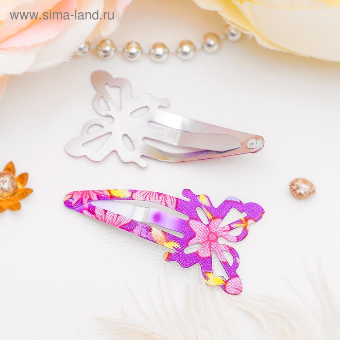 Невидимка для волос "Астория" (набор 10 шт) 3,5 см, бабочки, микс
Невидимка для волос "Астория" (набор 10 шт) 3,5 см, бабочки, микс