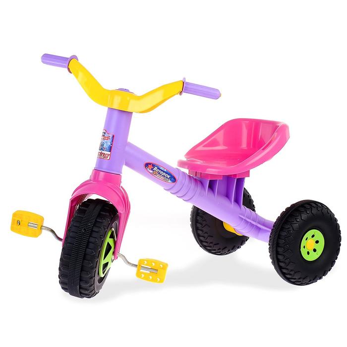 фото Велосипед трёхколёсный «ветерок», фиолетовый альтернатива