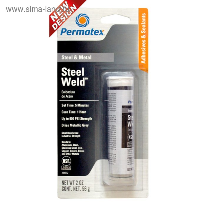 Сварка Рermatex МУЛЬТИ-МЕТАЛЛ, эпоксидная, композитная, 56 г, в тубусе
Сварка Рermatex МУЛЬТИ-МЕТАЛЛ, эпоксидная, композитная, 56 г, в тубусе