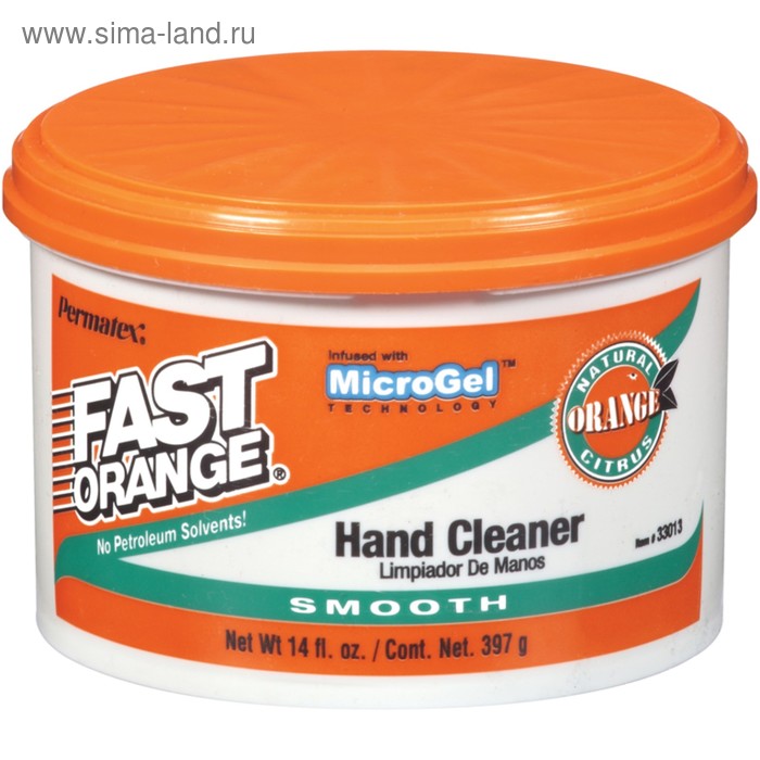 Очиститель рук Рermatex "ФАСТ ОРАНЖ" мягкий крем, 397 г
Очиститель рук Рermatex "ФАСТ ОРАНЖ" мягкий крем, 397 г