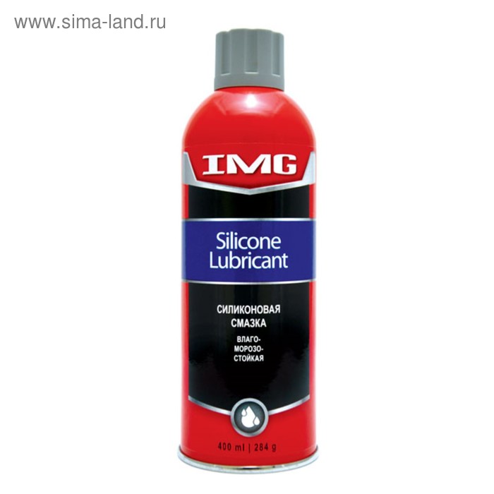 Силиконовая смазка IMG бесцветная, аэрозоль, 520 мл
Силиконовая смазка IMG бесцветная, аэрозоль, 520 мл