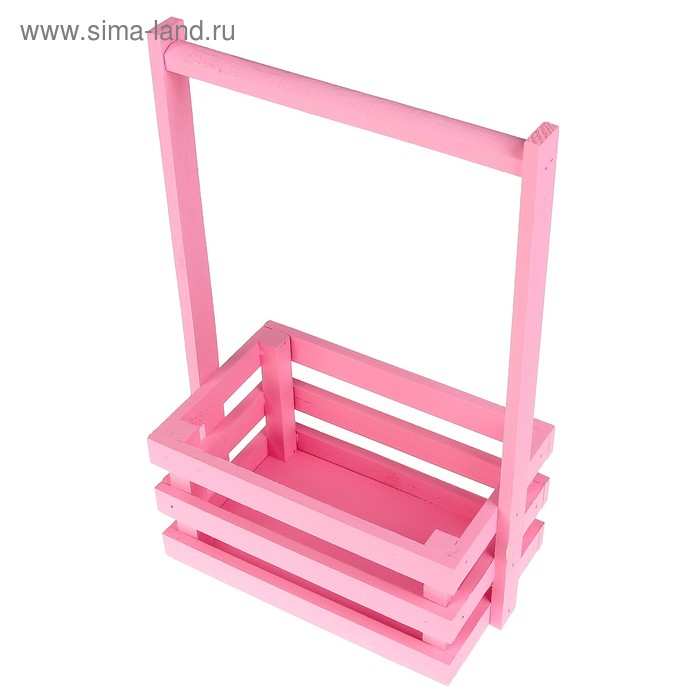 Кашпо деревянное 20×13×34 см "Classic", трёхреечное, с ручкой, розовый светлый Дарим Красиво
Кашпо деревянное 20×13×34 см "Classic", трёхреечное, с ручкой, розовый светлый Дарим Красиво