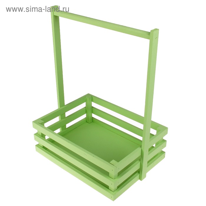 Кашпо деревянное 30×23×40 см "Classic", трёхреечное, с ручкой, салатовый Дарим Красиво
Кашпо деревянное 30×23×40 см "Classic", трёхреечное, с ручкой, салатовый Дарим Красиво