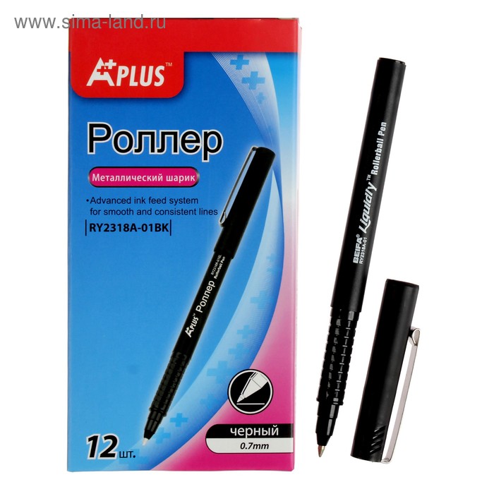 Ручка-роллер Beifa, узел 0.7мм, чернила черные, матовый корпус
Ручка-роллер Beifa, узел 0.7мм, чернила черные, матовый корпус