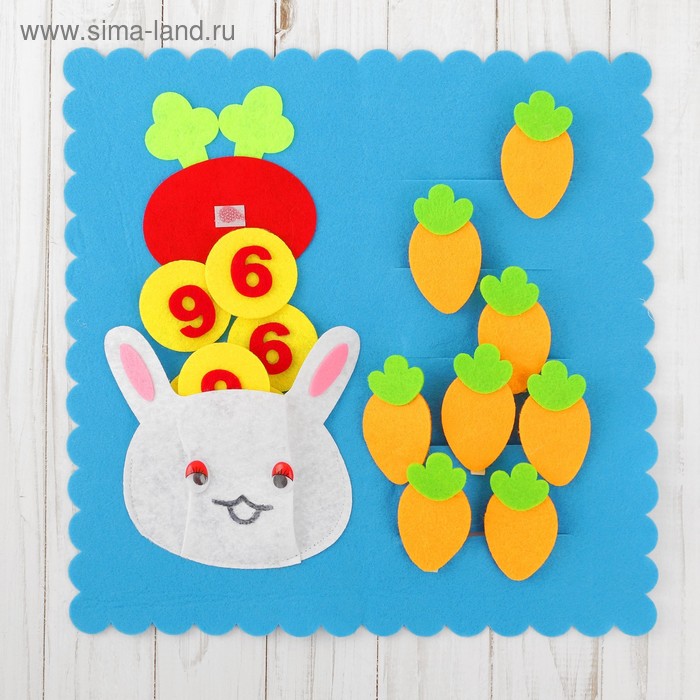 Развивающий коврик учим цифры «Садовод» из фетра + прищепки
Развивающий коврик учим цифры «Садовод» из фетра + прищепки