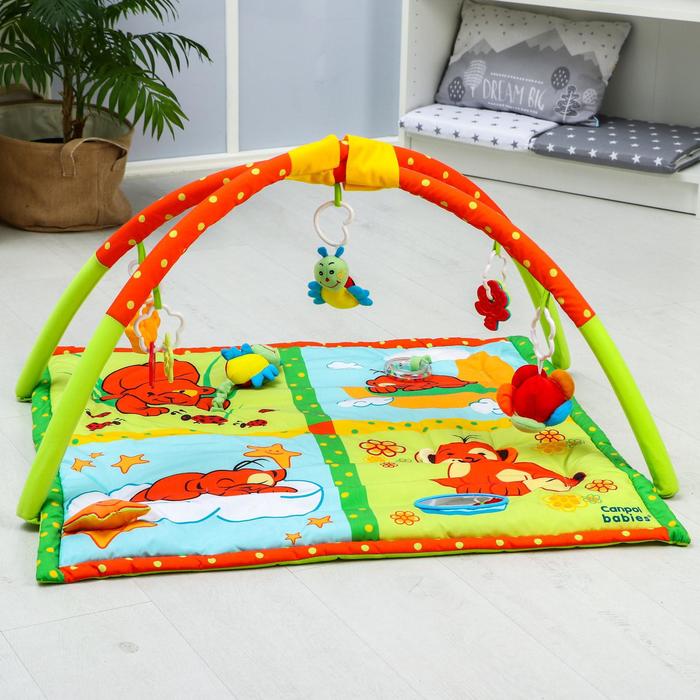 Развивающий коврик «Мишка», с дугами, р - р 82х82х0,5 см.
Развивающий коврик «Мишка», с дугами, р - р 82х82х0,5 см.