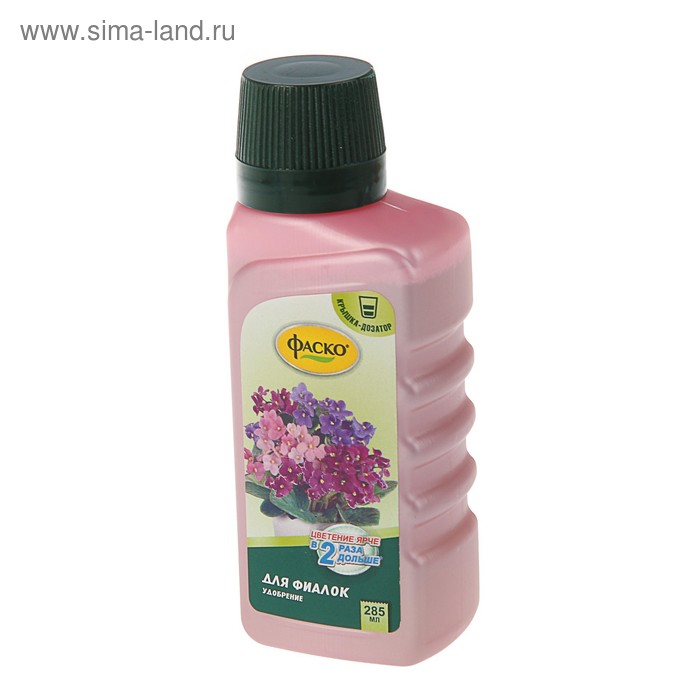 Удобрение минеральное Фаско "Цветочное счастье" Фиалка, 285 мл 
Удобрение минеральное Фаско "Цветочное счастье" Фиалка, 285 мл